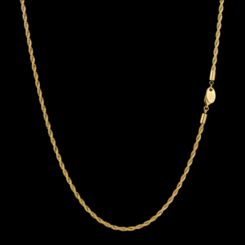 CORDELL HALSBAND OCH ARMBAND GULD 3MM (VÄLJ LÄNGD)