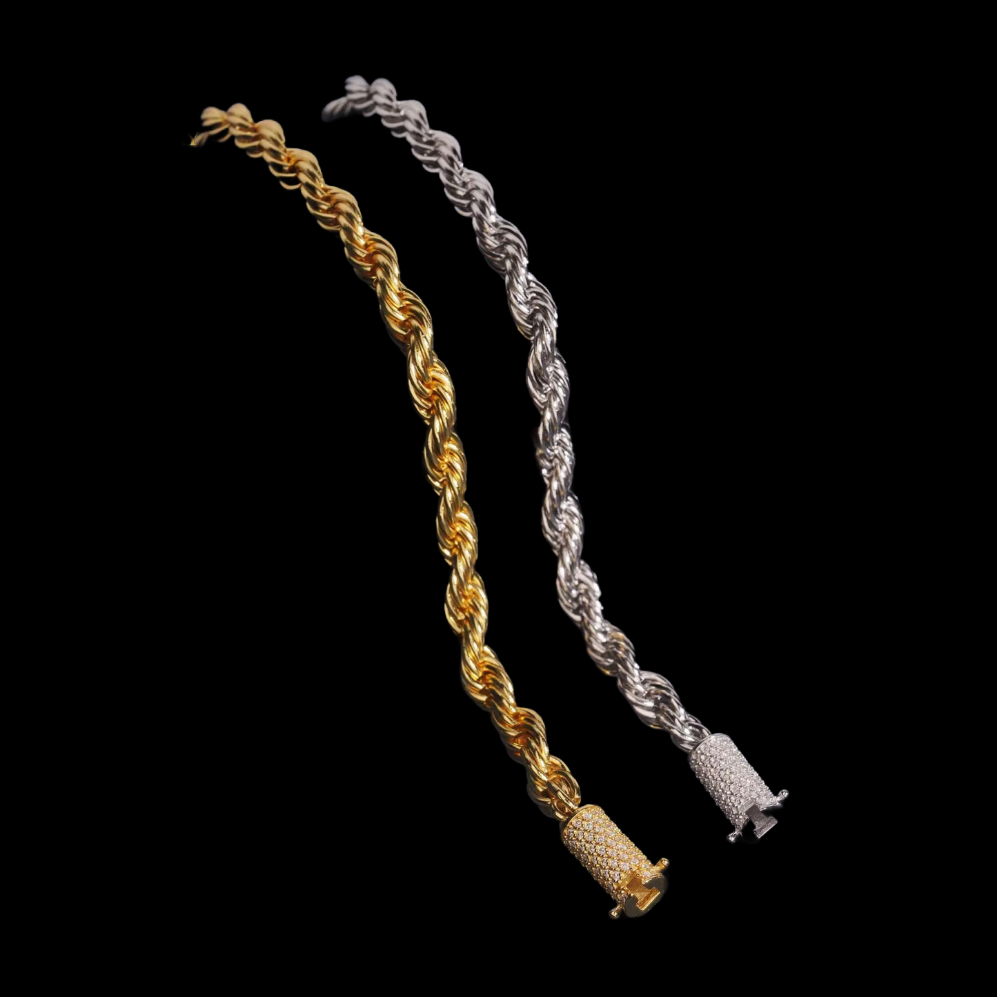 Cordell halsband 5mm med diamantlås